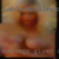 Massage Given older women