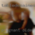 Pregnant older swinger